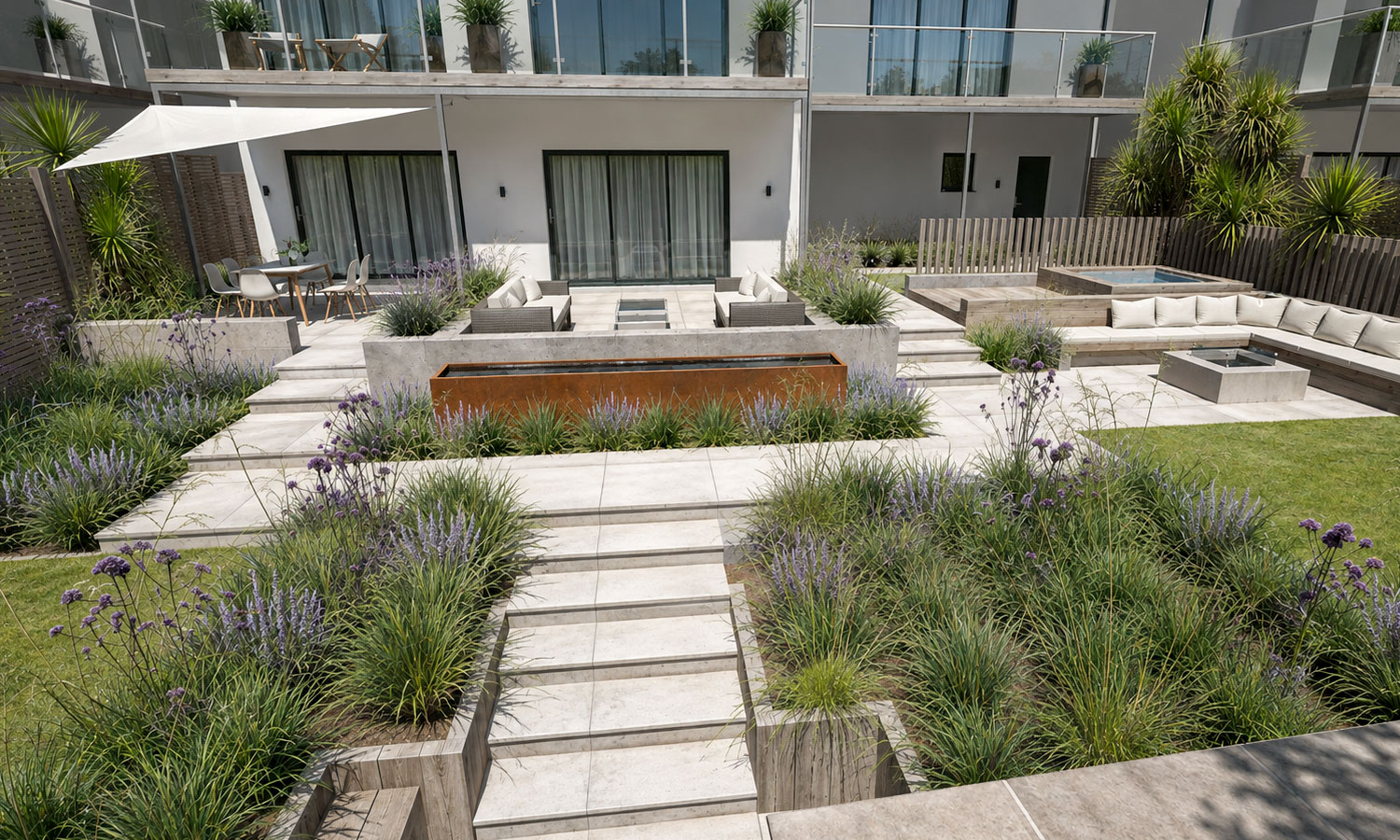 Garden Design in Mumbles Gower Swansea | David Hastie