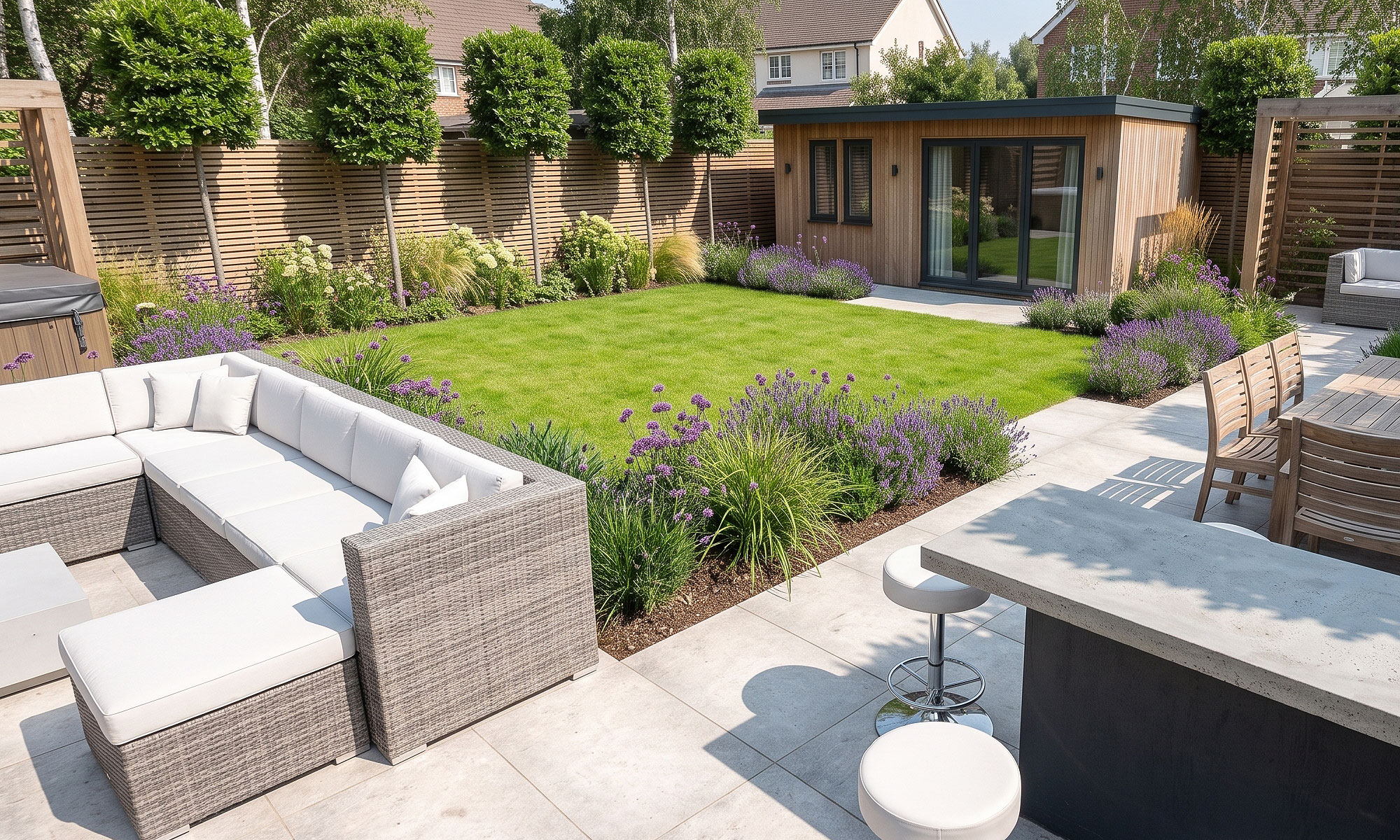 Garden Design in Mumbles Gower Swansea | David Hastie