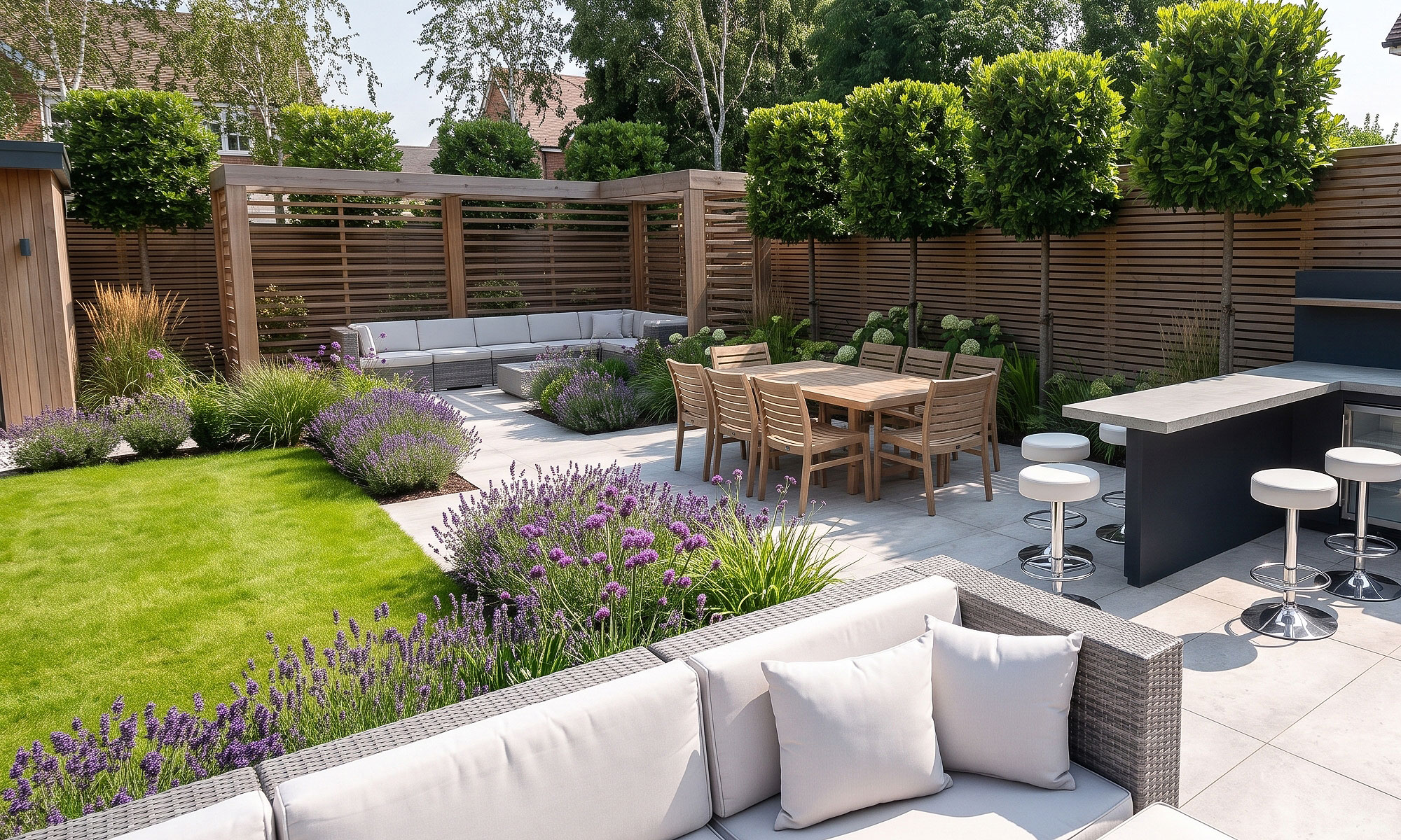 Garden Design in Mumbles Gower Swansea | David Hastie