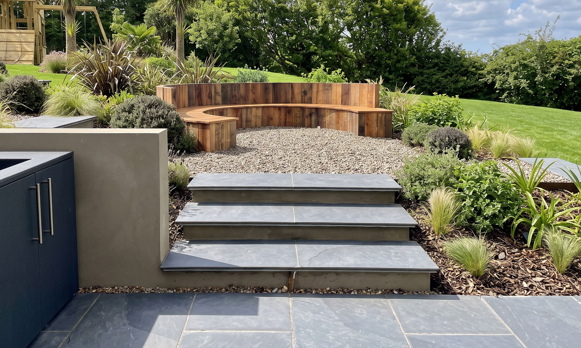 Garden Design in Mumbles Gower Swansea | David Hastie