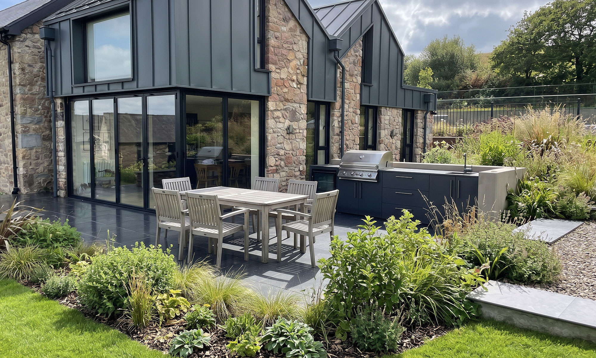Garden Design in Mumbles Gower Swansea | David Hastie