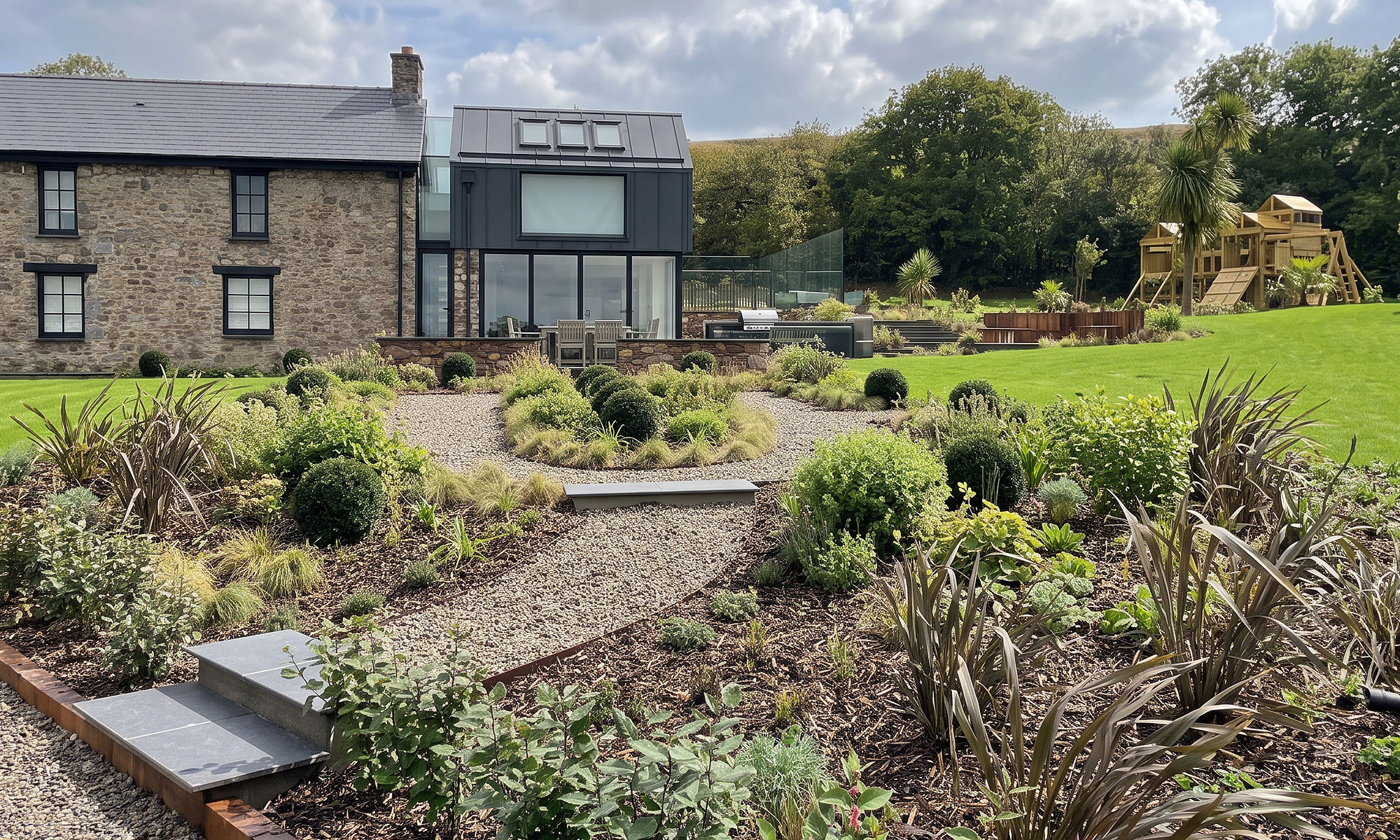 Garden Design in Mumbles Gower Swansea | David Hastie