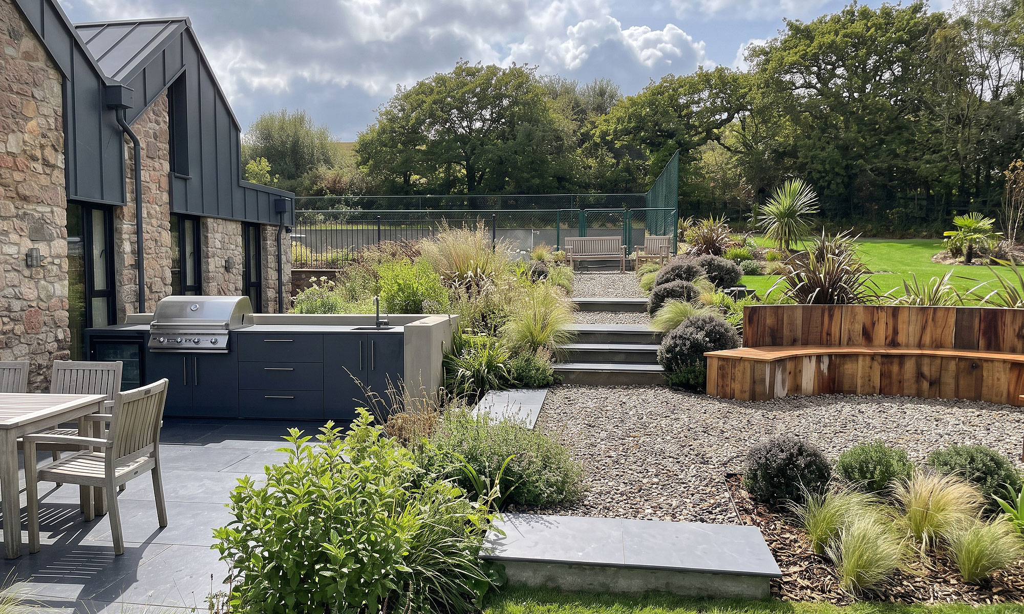 Garden Design in Mumbles Gower Swansea | David Hastie