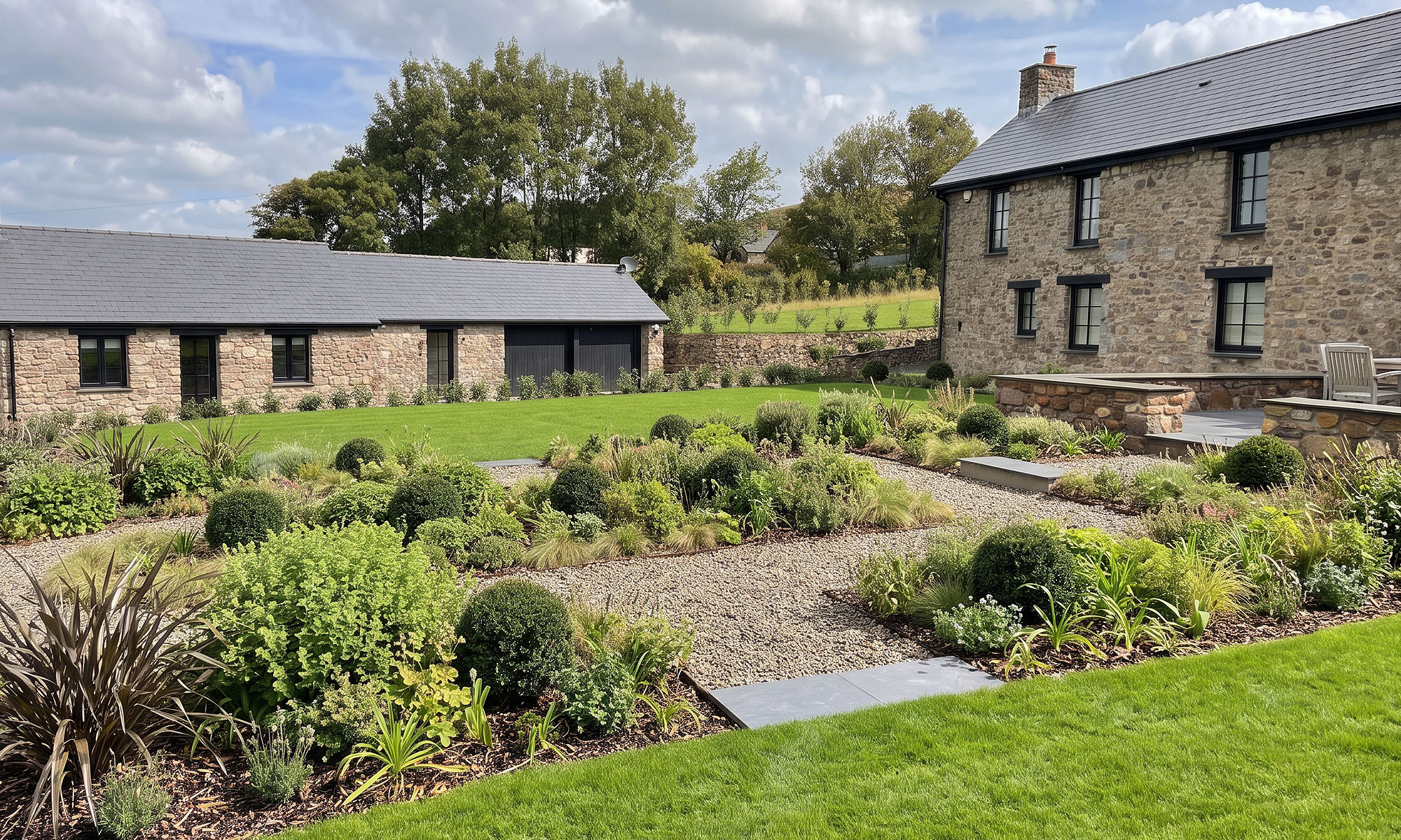 Garden Design in Mumbles Gower Swansea | David Hastie