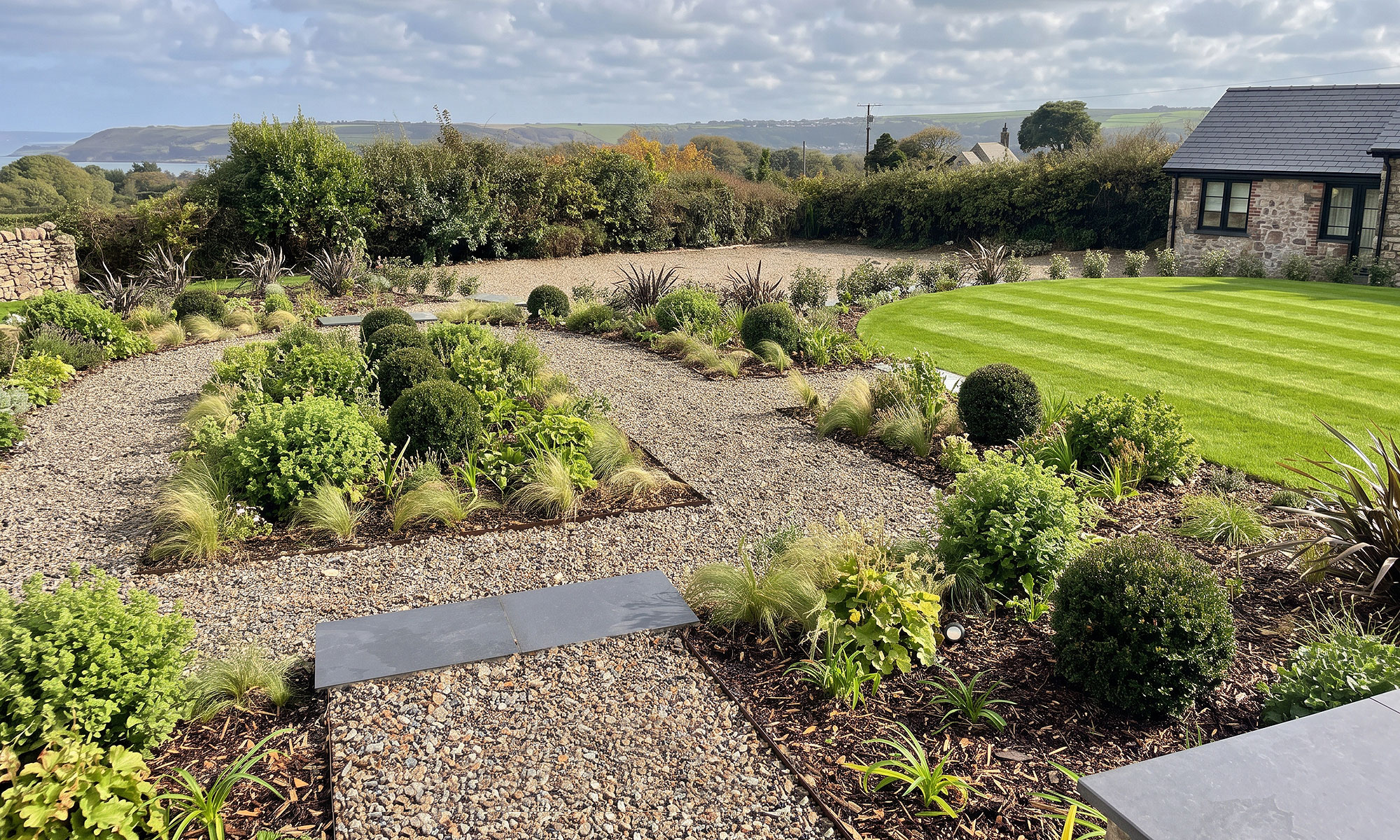 Garden Design in Mumbles Gower Swansea | David Hastie