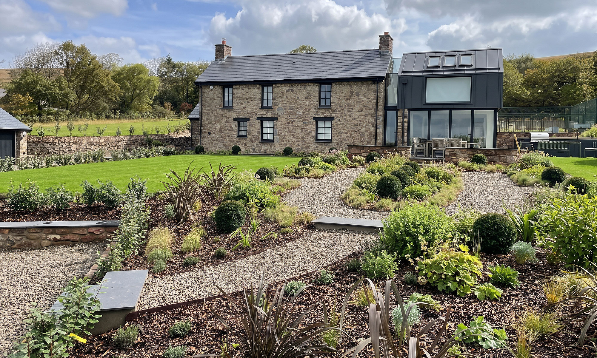 Garden Design in Mumbles Gower Swansea | David Hastie