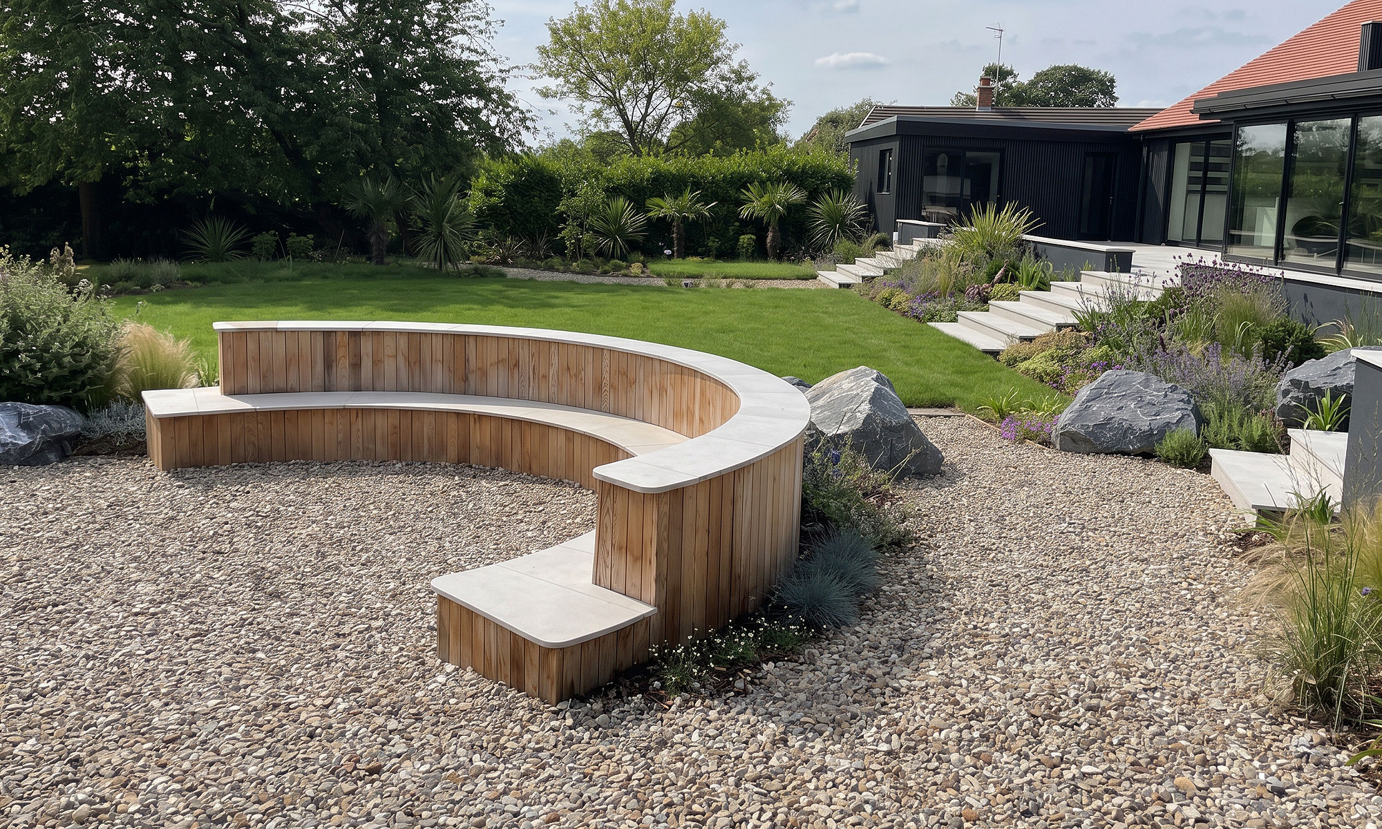 Garden Design in Mumbles Gower Swansea | David Hastie