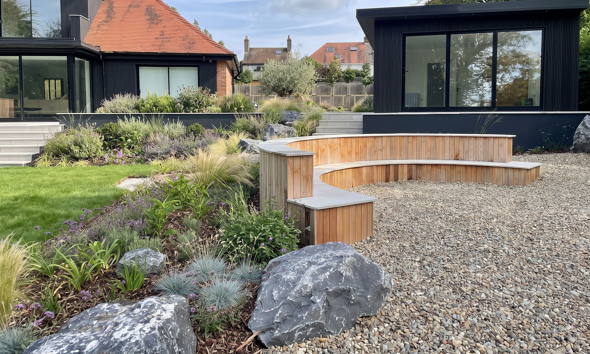 Garden Design in Mumbles Gower Swansea | David Hastie